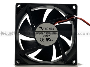 YINGYIDA 8CM 全新现货 静音风扇 散热风扇 DC12 TD8025H12S 24V