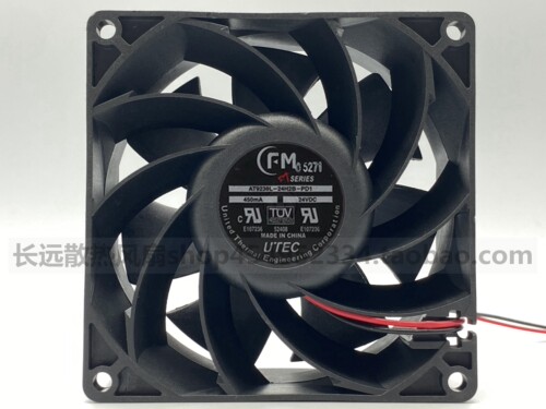 原装FM 6154 AT9238L-24H2B-PD1 24V 450mA 9CM 9038 2线散热风扇