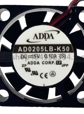 全新原装ADDA AD0205LB-K50 2507 2.5cm超薄/超静音风扇 5V 0.10A