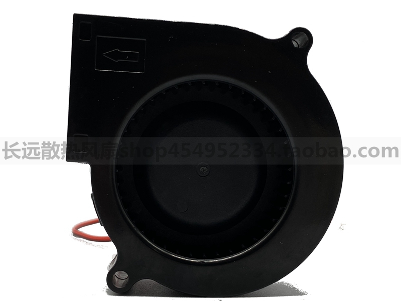 QF7530HB2 DC24V DC12V 离心涡轮风机QF7530HS2 散热风扇2线