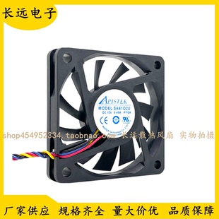 SA61O2U 12V 6010温控散热风扇60 10MM 0.40A 全新PISTEK