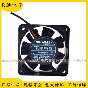 04W B50 6CM NMB 变频器散热风扇 6025 2410SB 0.20A 全新原装 12V