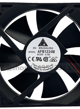 台达 AFB1224M -FOO 24V 0.18A 12025 12CM 服务器 变频器风扇
