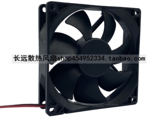SJ9225LD2台湾三巨DC直流24V机箱机柜超静音散热风扇9CM厘米9025