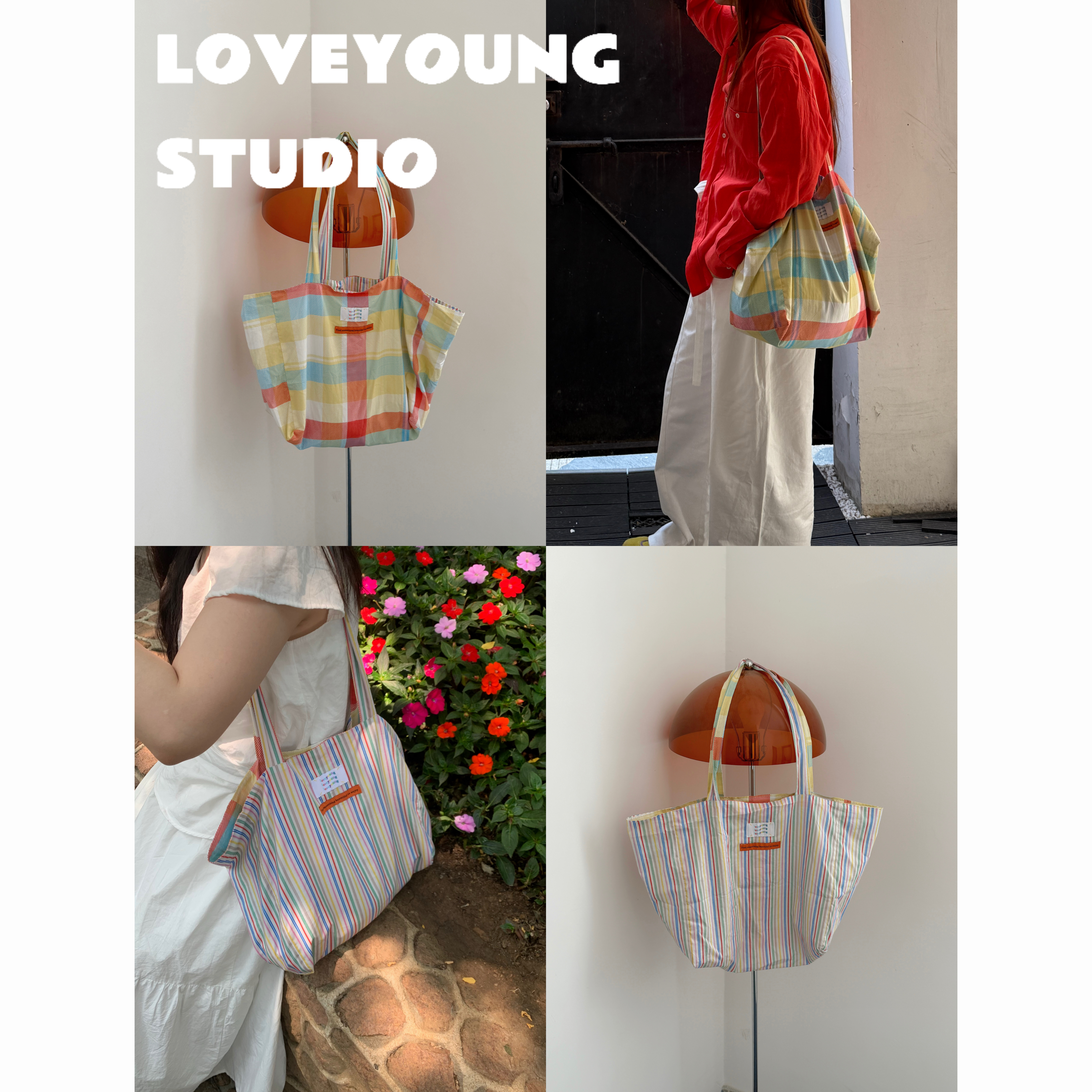 loveyoung双面用布袋