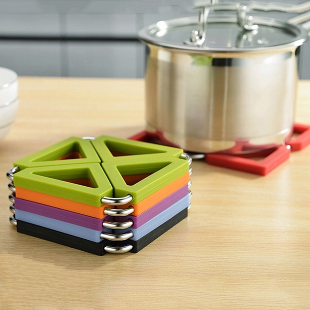 Hot Stainless Steel Pot Holder Heat Insulated Mat Coasters T|ruв категории упаковка, упаковка товаров широкого потребления, галантерейная упаковка - от Buy2taobao.com для оказания профессиональной услуги покупки агента Taobao