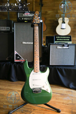 MusicMan 2020 Cutlass  SSS Charging Green三单 电吉他