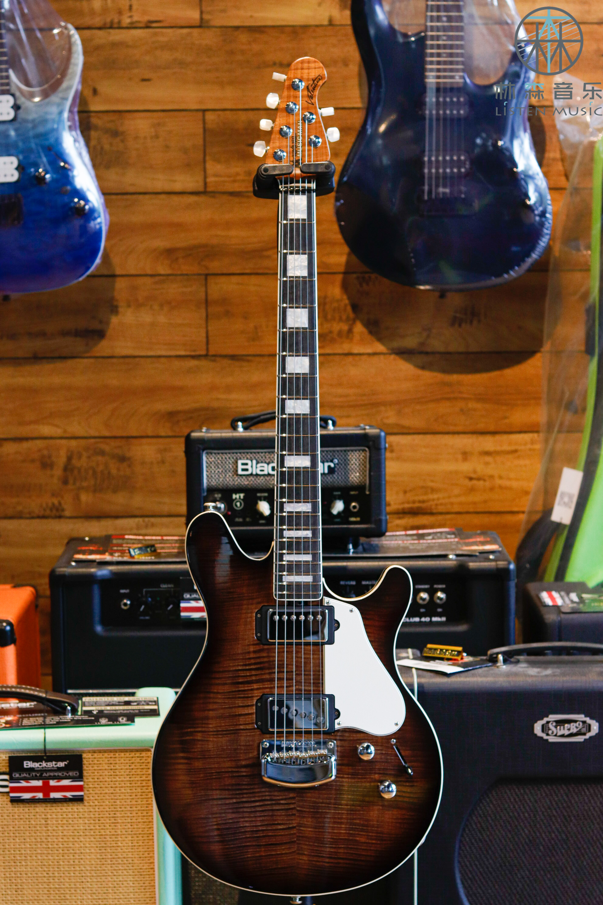 Musicman电吉他签名限量BFR