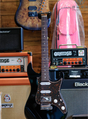林森音乐 Ibanez AZ  依班娜电吉他 AZ2204N-BK 单单双 日产