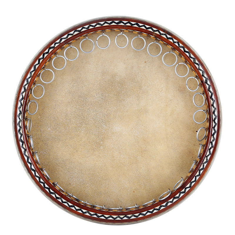 新疆手鼓高档核桃木初学者成人舞蹈牛皮考级收藏鼓专业级民族乐器