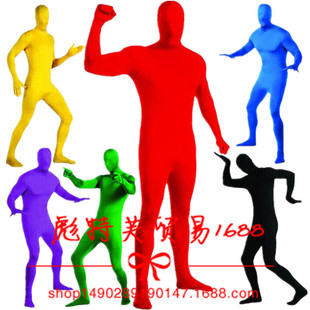 cos化妆舞会表演服万圣节忍者隐身衣黑衣人服装成人隐形衣紧身衣