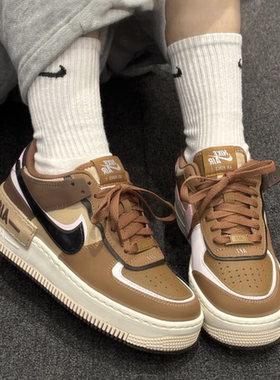 耐克Air Force 1 SHADOW影子女AF1空军一号休闲鞋HQ3400 CI0919