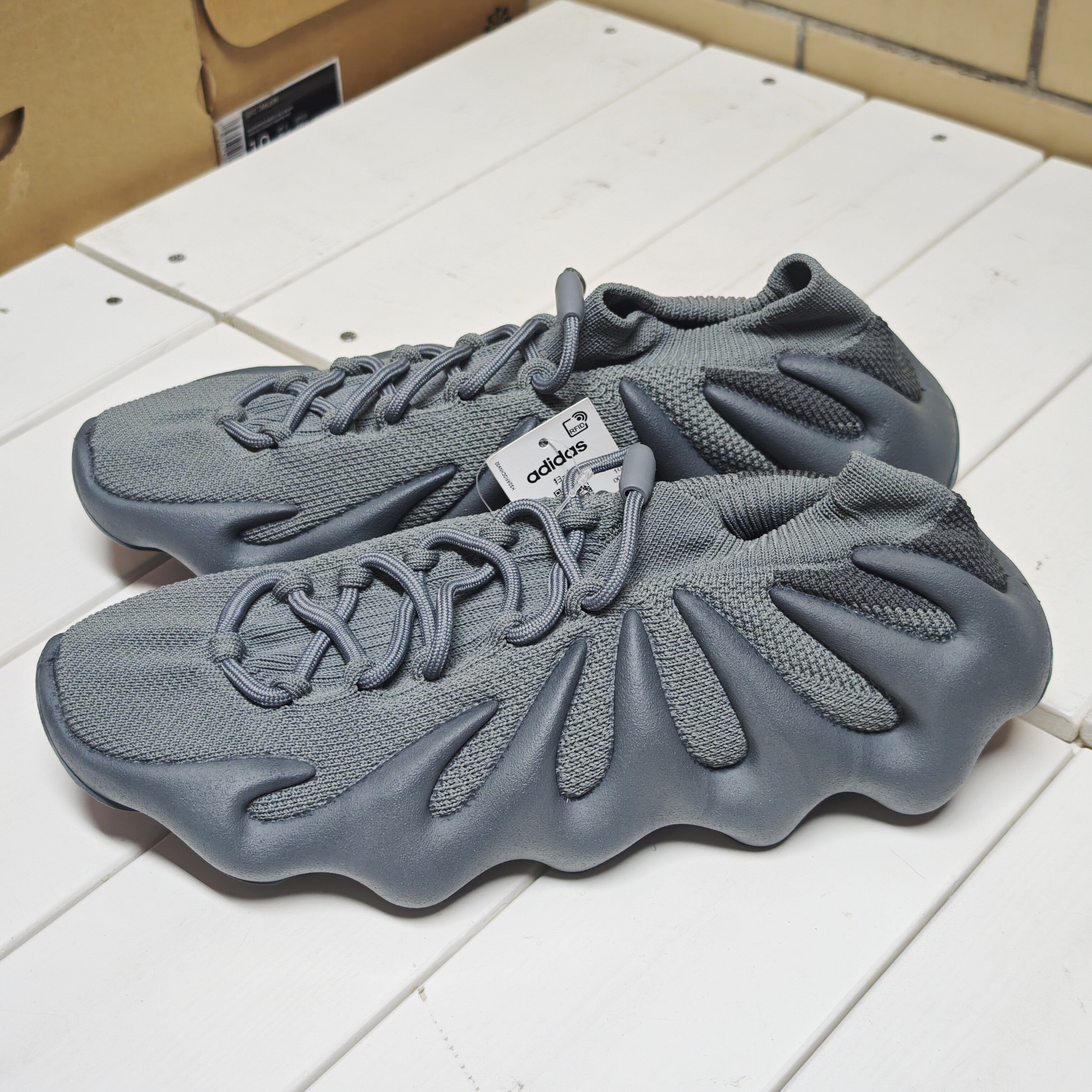 阿迪达斯IG5530 H68038男女YEEZY 450火山小笼包椰子休闲鞋