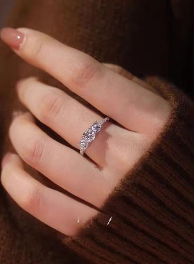 新款DR钻戒三生石戒指女