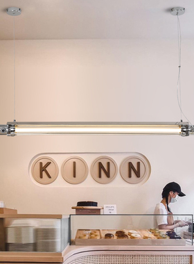 吧台吊灯loft设计师工业风复古餐厅网红咖啡厅店铺办公室长条吊灯