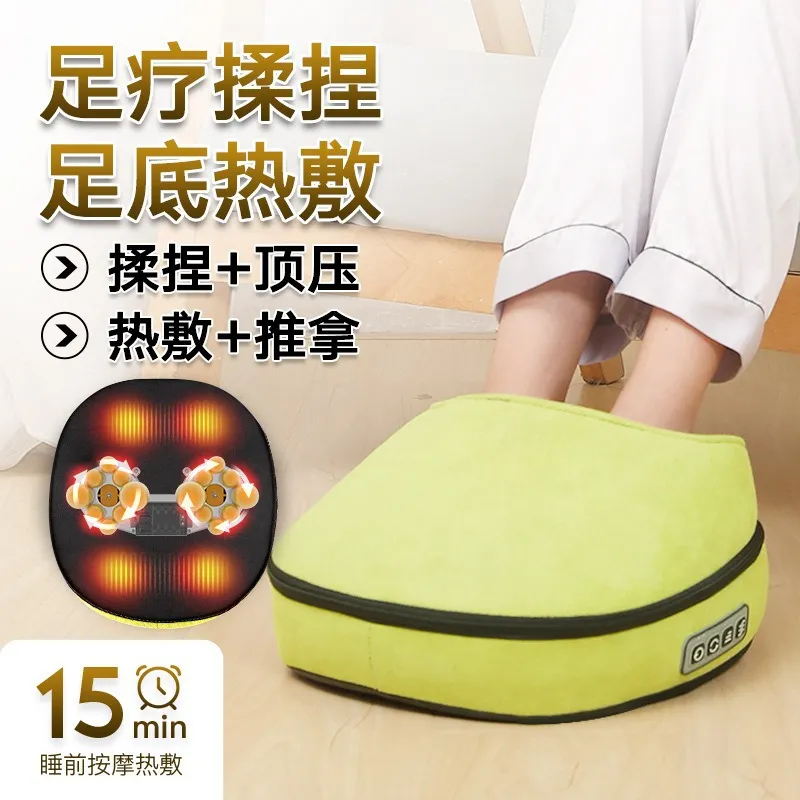 跨境电动足部足底加热按摩垫腿部按摩仪脚底按摩的神器足疗机