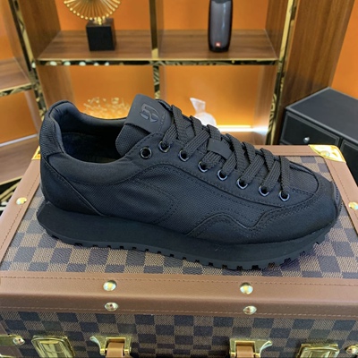 偕道2025秋季新款爆款科技布面料时尚百搭休闲潮流男鞋