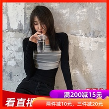 李予诺2020新款早春包臀性感连衣裙收腰显瘦气质冷淡风赫本小黑裙