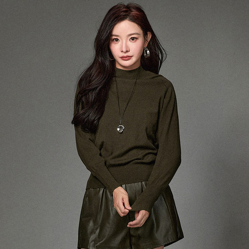 内搭外穿上衣套头毛衣