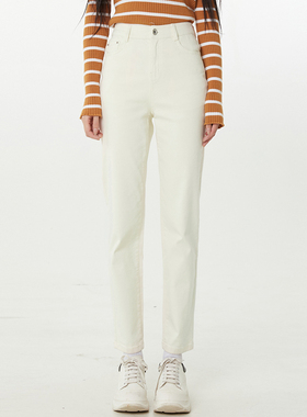 Outlets专柜撤柜正品 LD秋装2025新款修身九分裤微弹显瘦休闲裤女