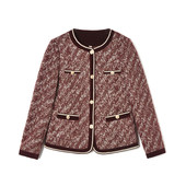 2026年冬Outlets正品 高端GZ系列含羊毛拼色高级感毛呢外套大衣女