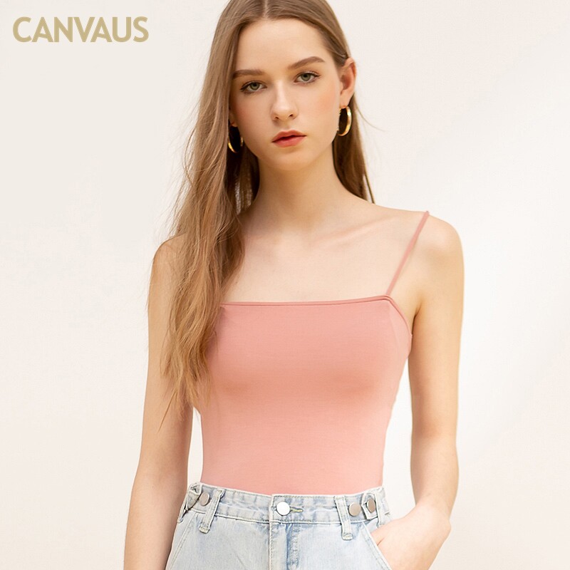 奥特莱斯品牌折扣 卡恩希莫代尔背心吊带打底抹胸内搭背心吊带女 - 淘宝联盟商品