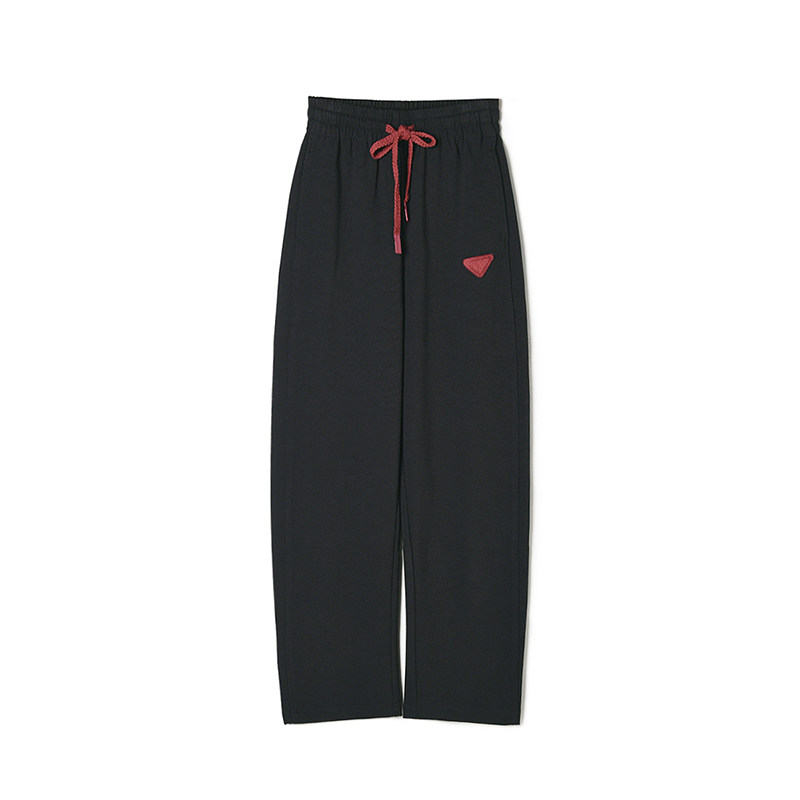 奥莱专柜撤柜正品 深圳南油CV冬装新款 运动风松紧腰长裤休闲裤女