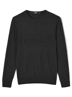 2025年Outlets专柜 高端男装ASN秋款 含羊毛微弹上衣套头长袖毛衣