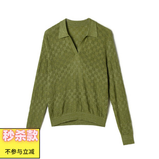 2025年冬装Outlets专柜 GMS系列 修身显瘦内搭外穿纯色翻领毛衣女