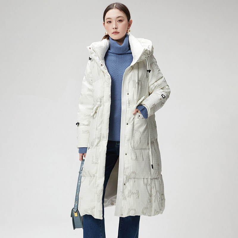 Outlets专柜撤柜正品 YK冬装2025新款加长款过膝保暖外套羽绒服女,女装/女士精品,羽绒服,淘宝优惠券,粉丝福利购,淘宝优惠卷