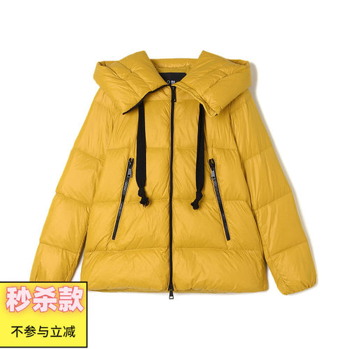 面包服连帽鸭绒羽绒服