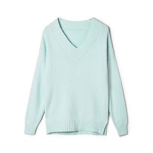 2025年冬装Outlets专柜 MS系列欧若风套头上衣减龄款可外穿毛衣女