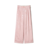 DN秋装 新款 松紧腰长裤 奥莱专柜品牌撤柜正品 光泽感遮肉休闲裤 女