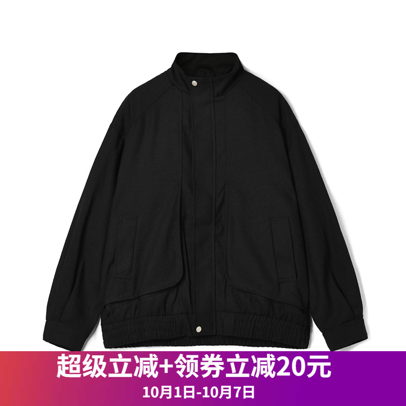 奥莱男装品牌撤柜正品 JKN秋装2025新款帅气潮流上衣长袖夹克外套