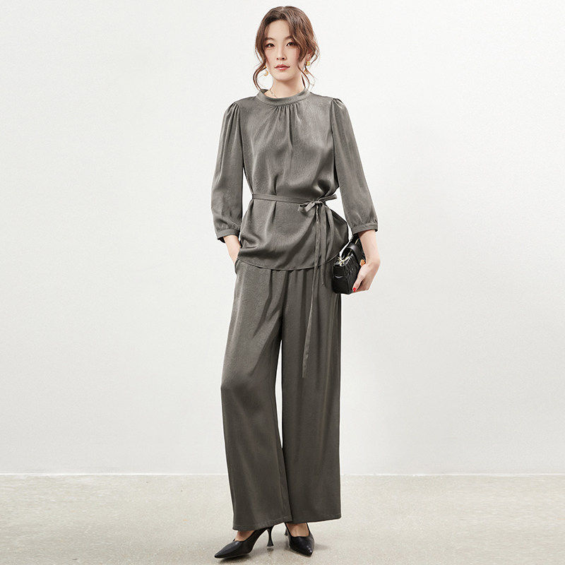 Outlets专柜撤柜正品精品汉货HH春装新款宽松上衣+长裤两件套装女,女装/女士精品,时尚套装,淘宝优惠券,粉丝福利购,淘宝优惠卷