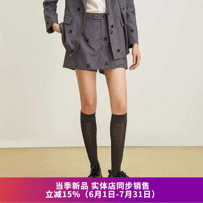 索玛春装刺绣轻熟风裙裤