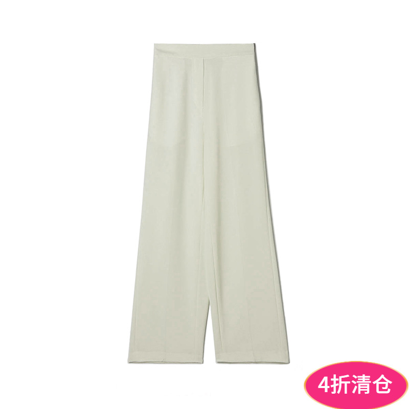 松紧腰长裤显瘦休闲裤