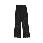 深圳南油NY夏装 新款 蕾丝提花长裤 奥莱专柜撤柜正品 百搭休闲裤 女