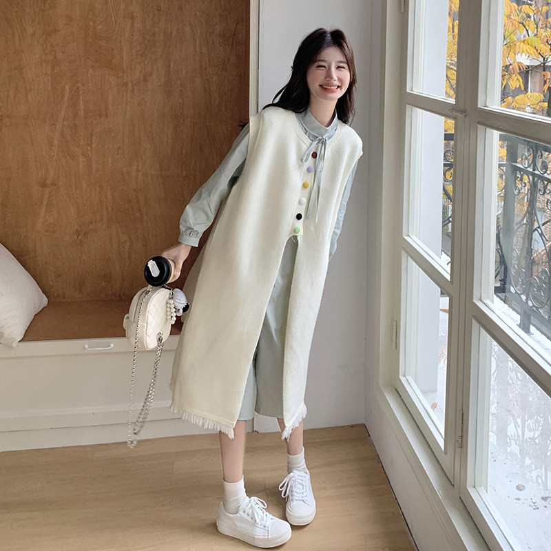 针织衬衫连衣裙套装！181A-8526-P155-K238,女装套装/套裙,2B188