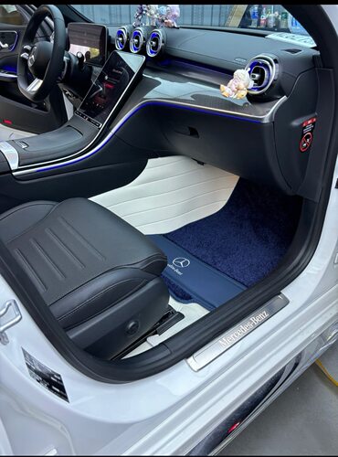 26款AMG大G级G500 G63GLE53coupe GLC43GT50G350全包围游艇皮脚垫