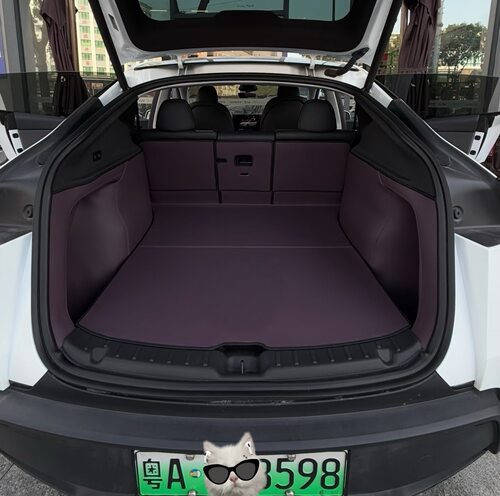 ONGO适用于奔驰e300L glc260l c260l gle350游艇皮汽车后备尾箱垫