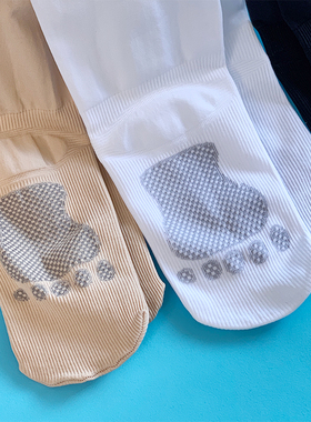 儿童白色连裤袜专用舞蹈袜春秋女童丝袜防滑肤色打底袜肉色打底裤