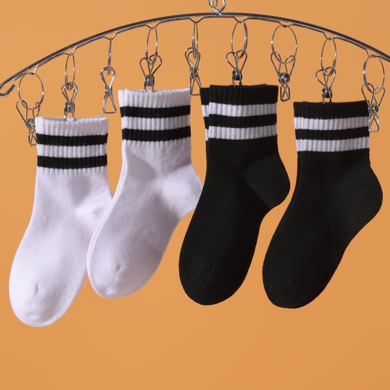 儿童棉袜袜子男童运动袜无骨袜子