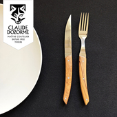 DOZORME西餐餐具 Thiers法国进口牛排刀叉套装 狼头牌牛排刀