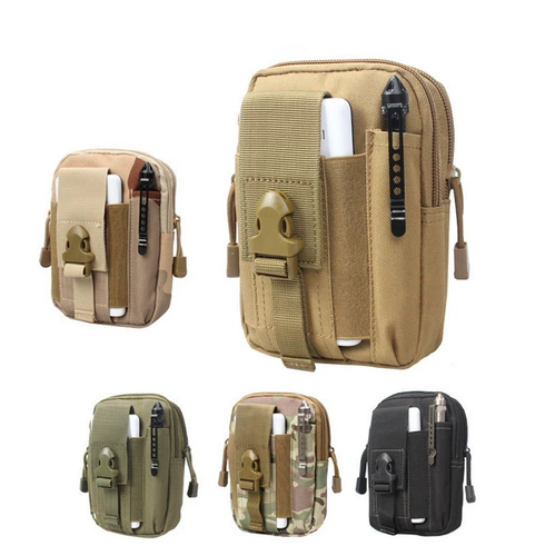 Дорожная универсальная тактическая камуфляжная поясная сумка, спортивный бумажник, ремень, мобильный телефон, сумка-органайзер, для бега