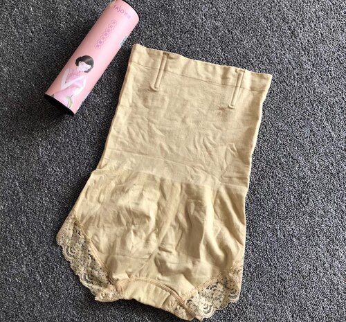 正品她瘦TASO小蛮腰暖宫纯棉高腰收腹内裤女护腰提臀收小肚子