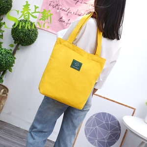 女生帆布包单肩帆布袋