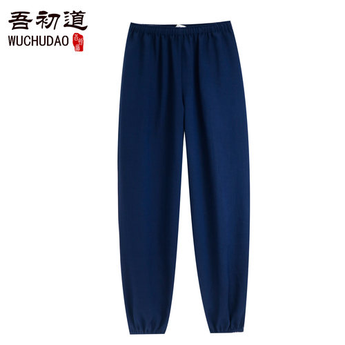 武当棉麻夏季太极裤女男同款