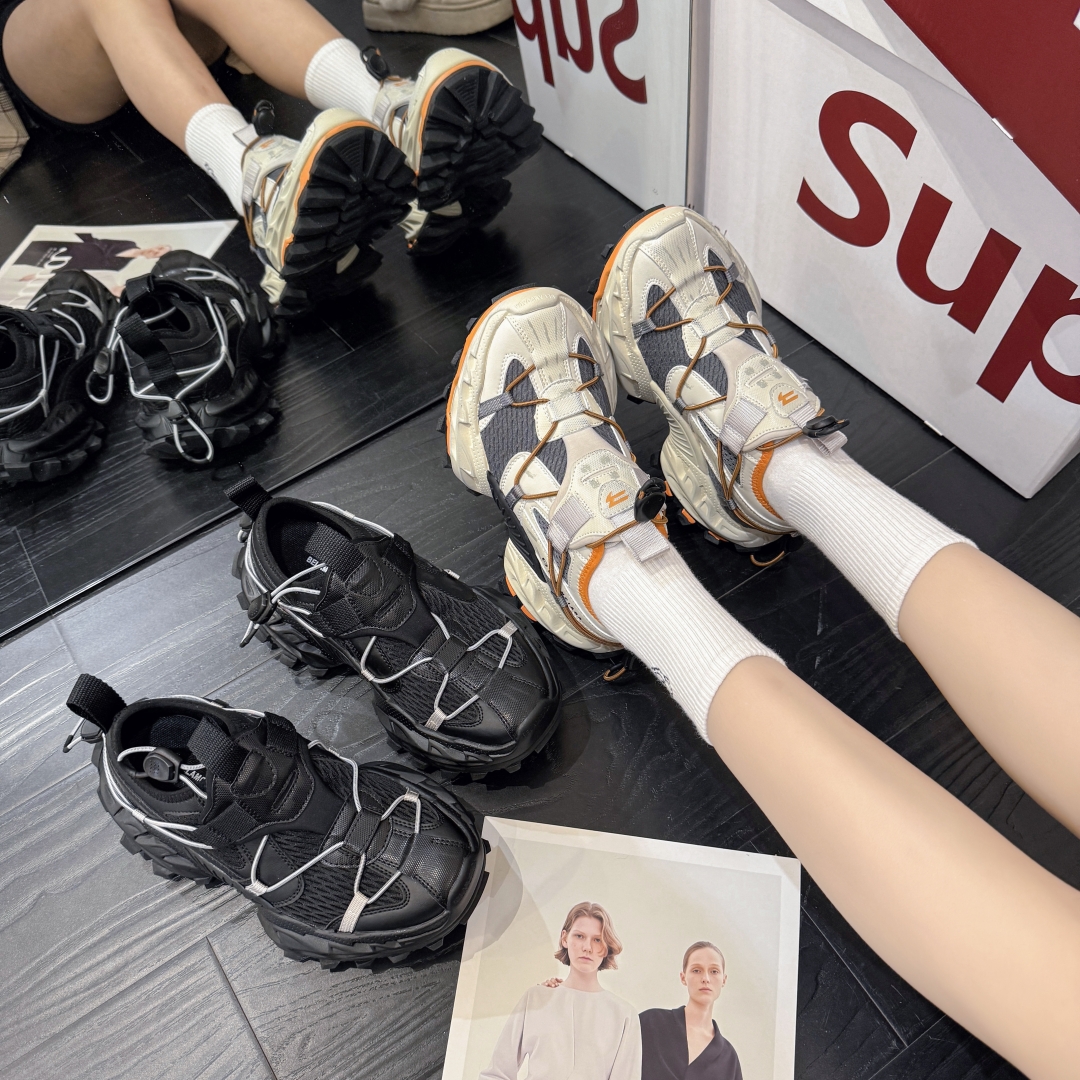 6CM厚底增高巴黎15代老爹鞋女2025秋冬新款休闲登山运动情侣男