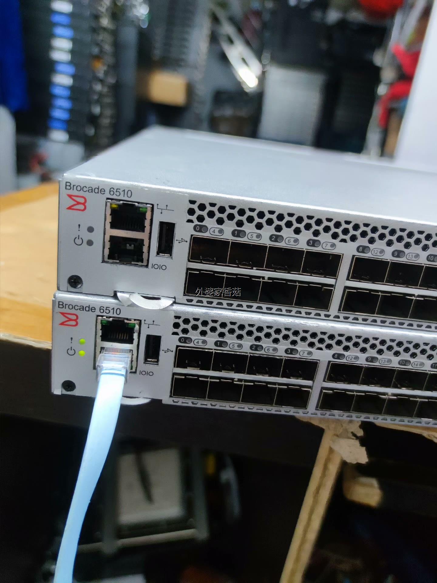 议价!!!博科 Brocade 6510 48口16G双电源交换机成色_虎窝淘